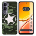 Funda Silicona para Vivo Y31 5G / Y21d diseño Camuflaje 01 Dibujos