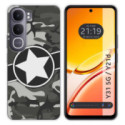 Funda Silicona para Vivo Y31 5G / Y21d diseño Camuflaje 02 Dibujos