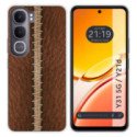 Funda Silicona para Vivo Y31 5G / Y21d diseño Cuero 01 Dibujos