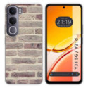 Funda Silicona para Vivo Y31 5G / Y21d diseño Ladrillo 01 Dibujos