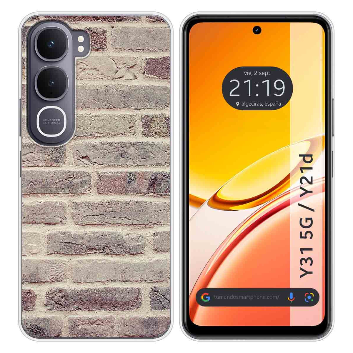 Funda Silicona para Vivo Y31 5G / Y21d diseño...