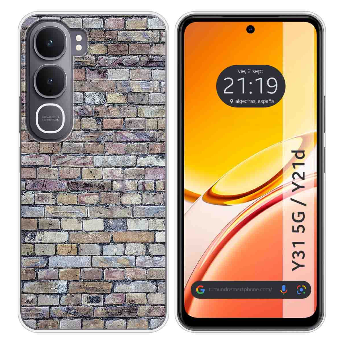 Funda Silicona para Vivo Y31 5G / Y21d diseño...