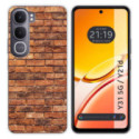 Funda Silicona para Vivo Y31 5G / Y21d diseño Ladrillo 04 Dibujos