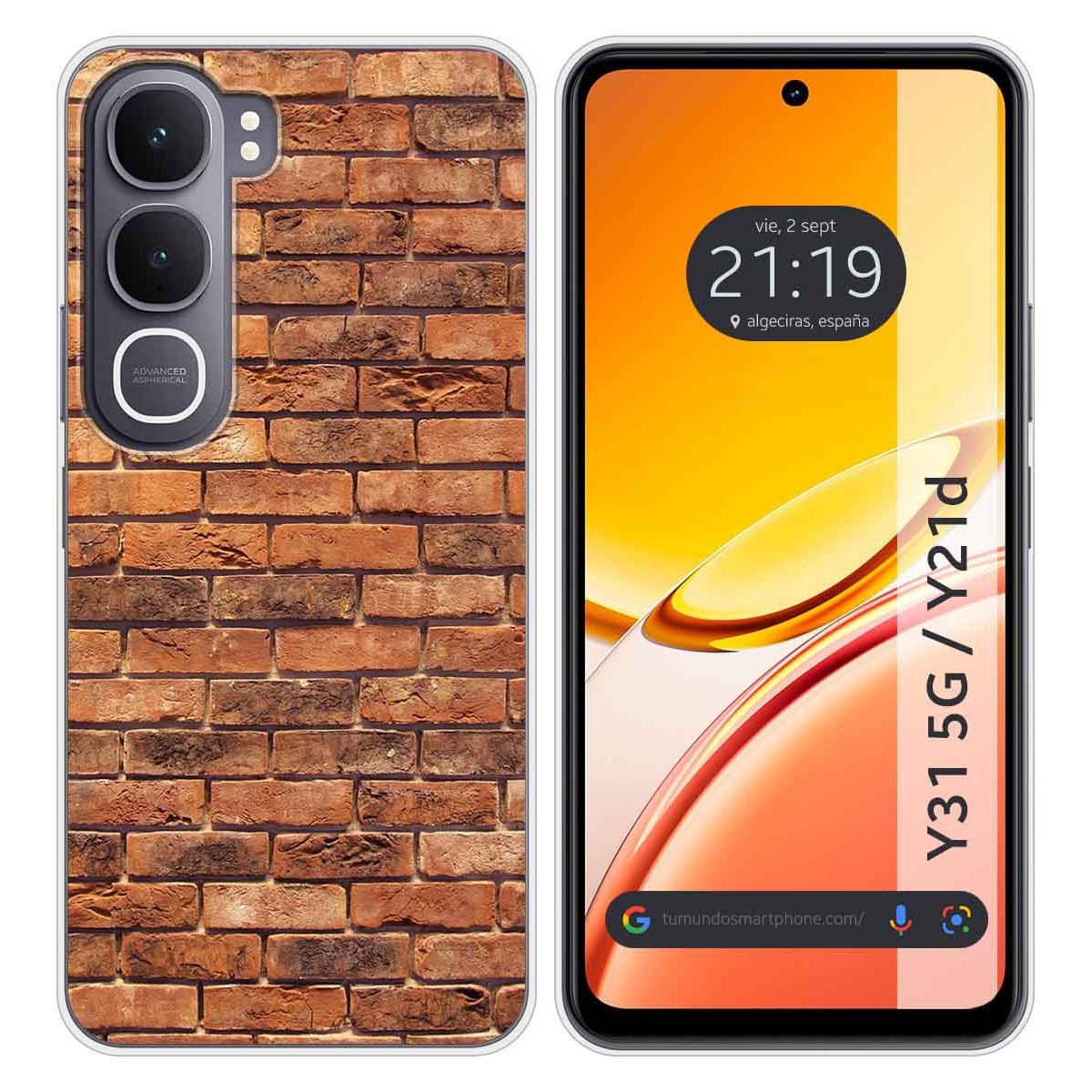 Funda Silicona para Vivo Y31 5G / Y21d diseño...