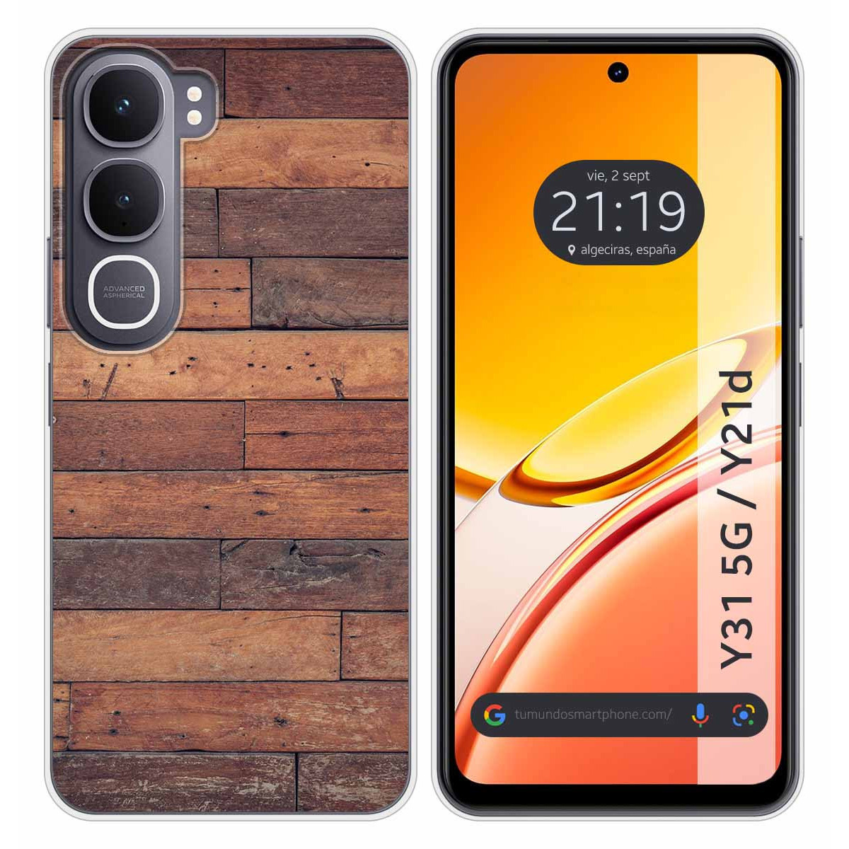 Funda Silicona para Vivo Y31 5G / Y21d diseño...