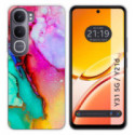 Funda Silicona para Vivo Y31 5G / Y21d diseño Mármol 15 Dibujos