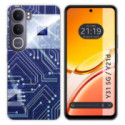 Funda Silicona para Vivo Y31 5G / Y21d diseño Circuito Dibujos