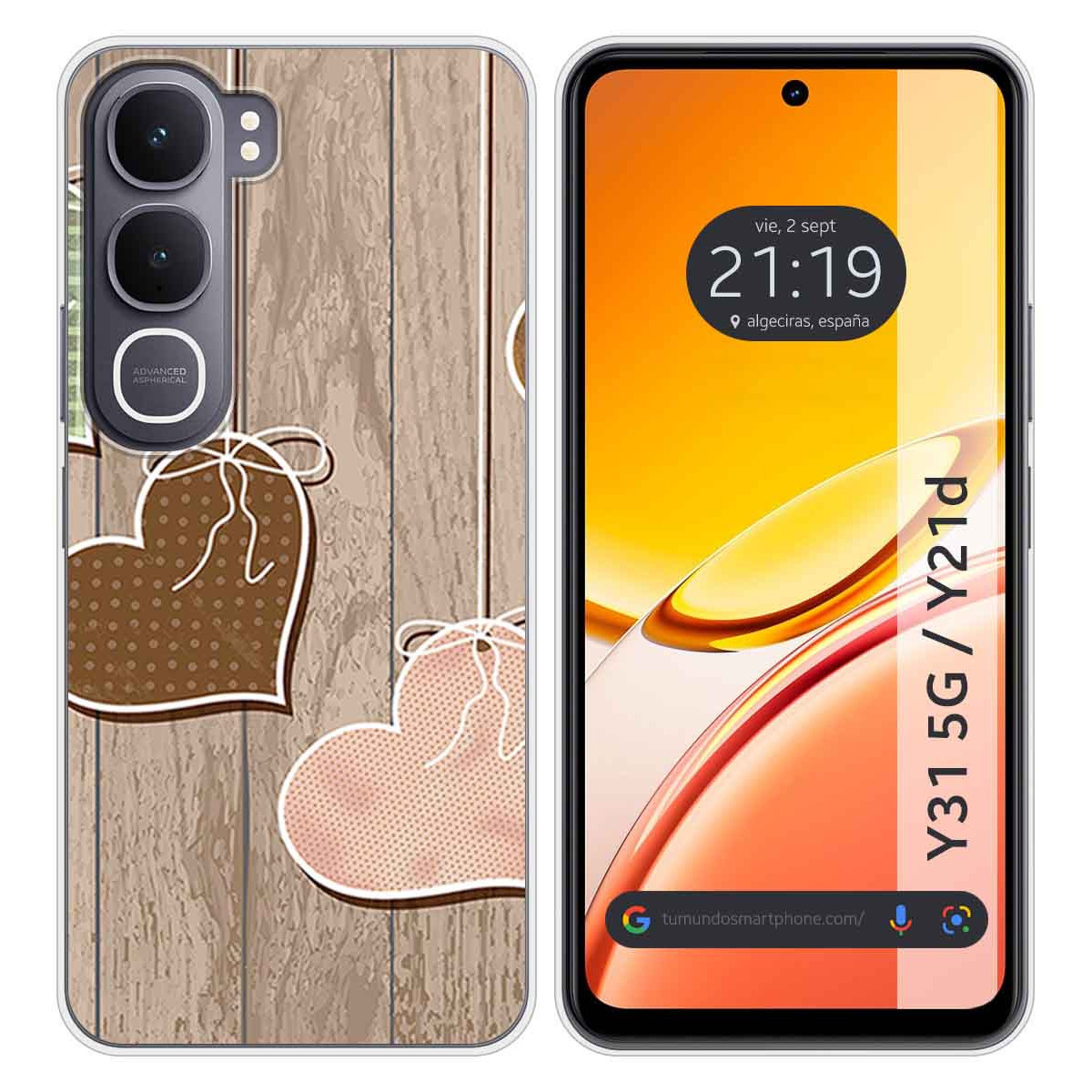 Funda Silicona para Vivo Y31 5G / Y21d diseño...