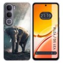 Funda Silicona para Vivo Y31 5G / Y21d diseño Elefante Dibujos