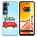 Funda Silicona para Vivo Y31 5G / Y21d diseño Furgoneta Dibujos