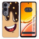 Funda Silicona para Vivo Y31 5G / Y21d diseño Helado Chocolate Dibujos