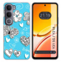 Funda Silicona para Vivo Y31 5G / Y21d diseño Mariposas Dibujos