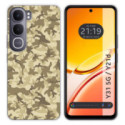 Funda Silicona para Vivo Y31 5G / Y21d diseño Sand Camuflaje Dibujos