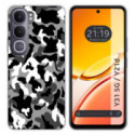 Funda Silicona para Vivo Y31 5G / Y21d diseño Snow Camuflaje Dibujos