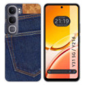 Funda Silicona para Vivo Y31 5G / Y21d diseño Vaquero Dibujos