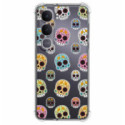 Funda Silicona Antigolpes para Vivo Y31 5G / Y21d diseño Catrina Dibujos