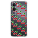 Funda Silicona Antigolpes para Vivo Y31 5G / Y21d diseño Cerezas Dibujos