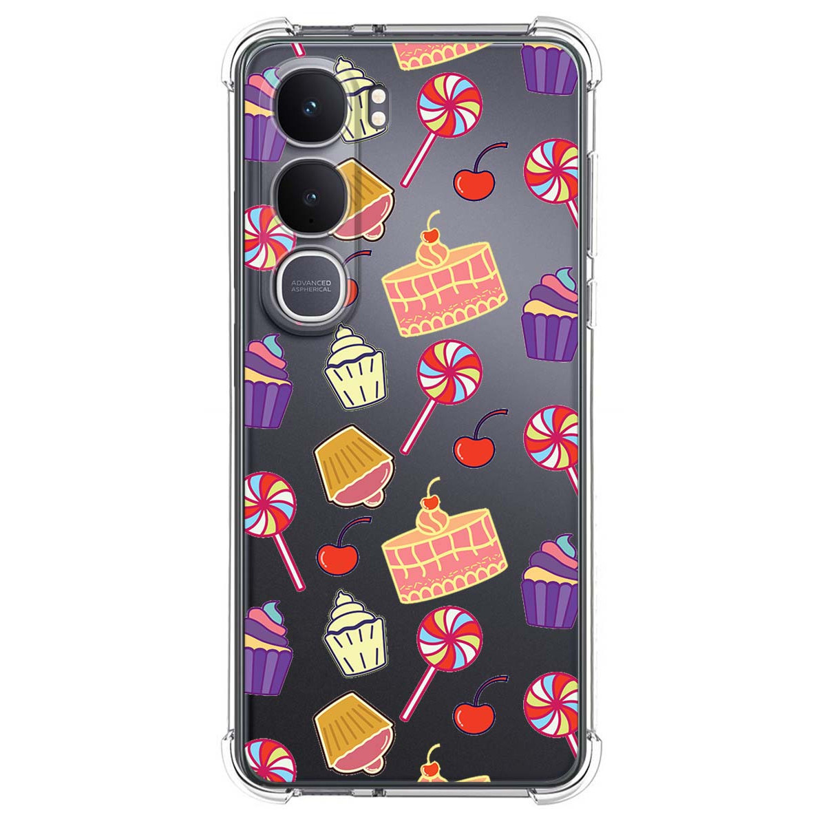 Funda Silicona Antigolpes para Vivo Y31 5G /...