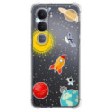 Funda Silicona Antigolpes para Vivo Y31 5G / Y21d diseño Espacio Dibujos
