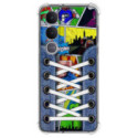 Funda Silicona Antigolpes para Vivo Y31 5G / Y21d diseño Zapatillas 14 Dibujos