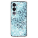 Funda Silicona Antigolpes para Vivo Y31 5G / Y21d diseño Flores 03 Dibujos