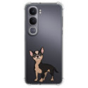 Funda Silicona Antigolpes para Vivo Y31 5G / Y21d diseño Perros 05 Dibujos