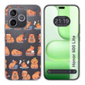 Funda Silicona Transparente para Huawei Honor 600 Lite 5G diseño Capibara 01 Dibujos