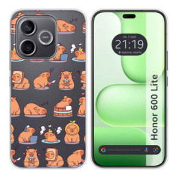 Funda Silicona Transparente para Huawei Honor 600 Lite 5G...