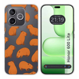 Funda Silicona Transparente para Huawei Honor 600 Lite 5G...