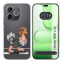 Funda Silicona Transparente para Huawei Honor 600 Lite 5G diseño Avestruz Dibujos