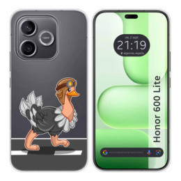 Funda Silicona Transparente para Huawei Honor 600 Lite 5G...
