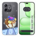 Funda Silicona Transparente para Huawei Honor 600 Lite 5G diseño Cabra Dibujos