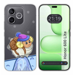 Funda Silicona Transparente para Huawei Honor 600 Lite 5G...