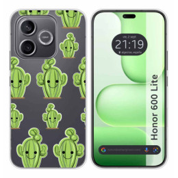 Funda Silicona Transparente para Huawei Honor 600 Lite 5G...