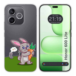 Funda Silicona Transparente para Huawei Honor 600 Lite 5G...