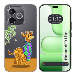 Funda Silicona Transparente para Huawei Honor 600 Lite 5G...