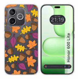 Funda Silicona Transparente para Huawei Honor 600 Lite 5G...