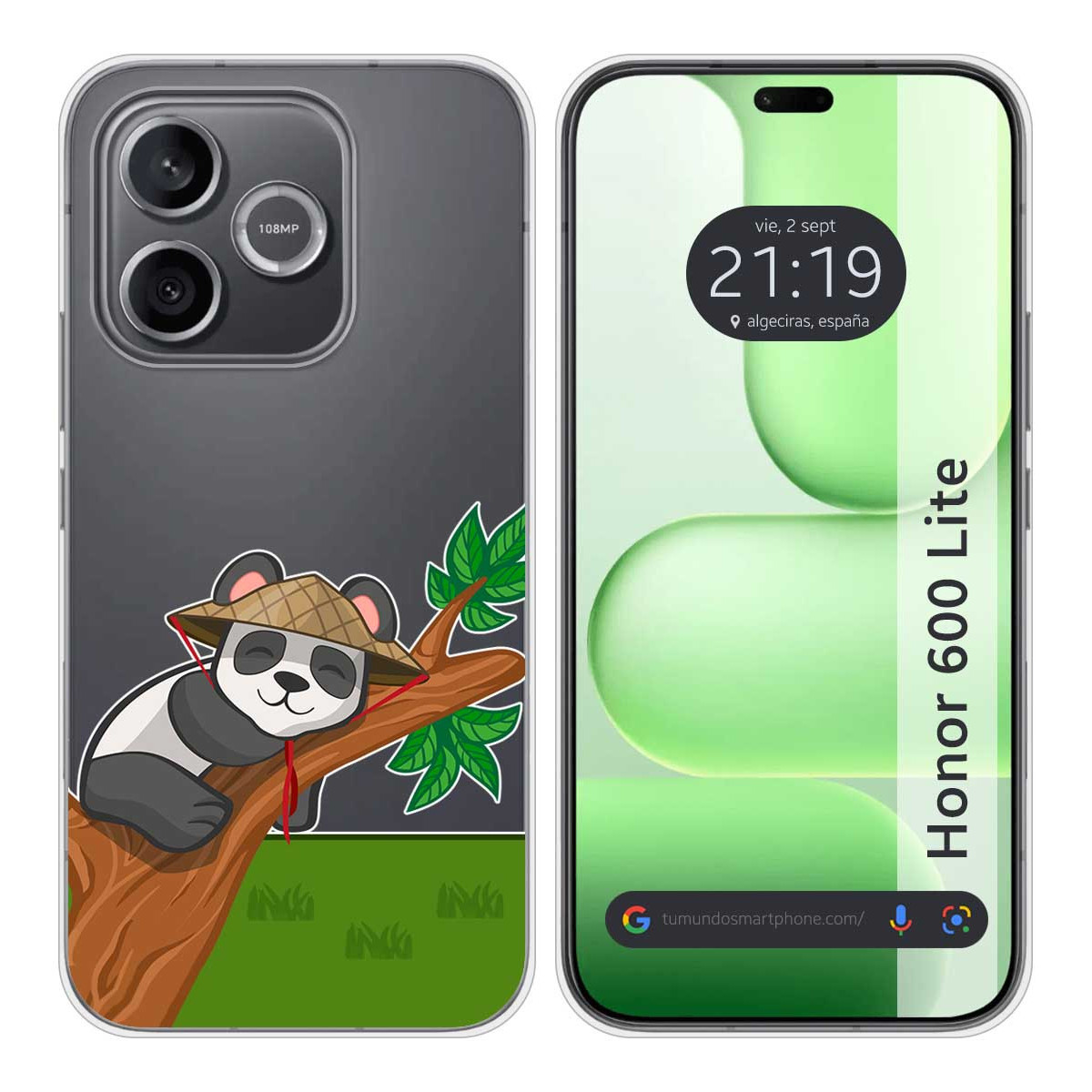 Funda Silicona Transparente para Huawei Honor...
