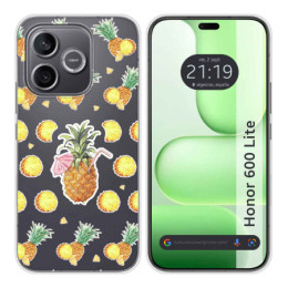 Funda Silicona Transparente para Huawei Honor 600 Lite 5G...