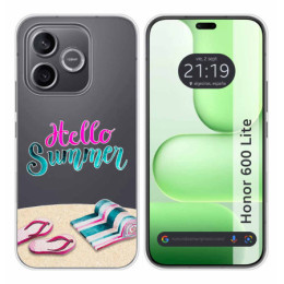Funda Silicona Transparente para Huawei Honor 600 Lite 5G...