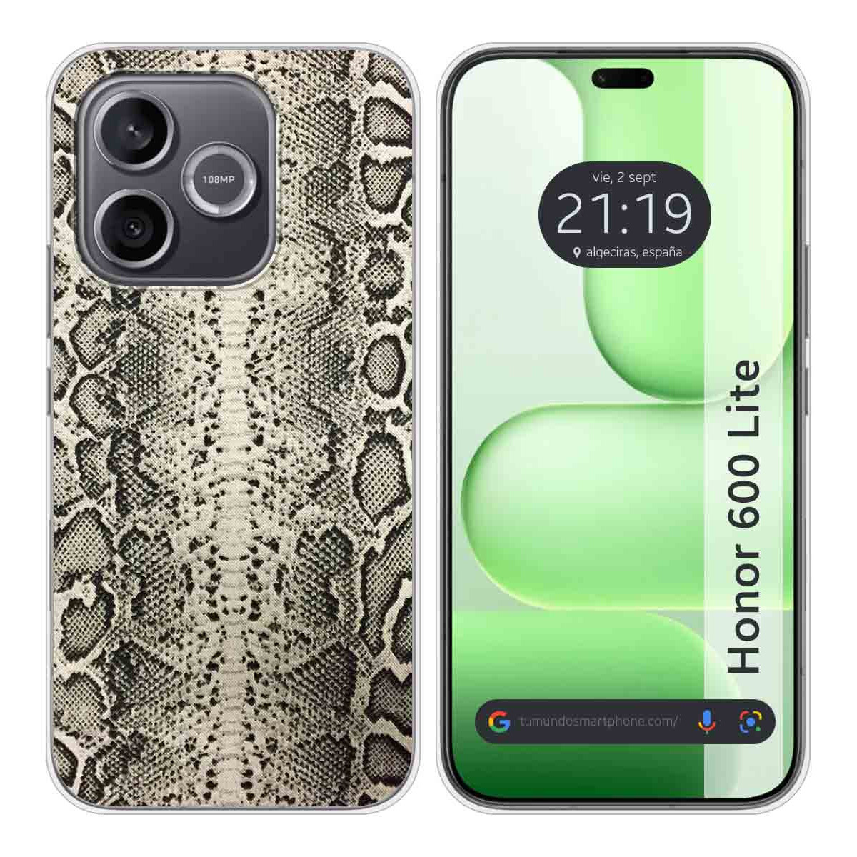 Funda Silicona para Huawei Honor 600 Lite 5G...