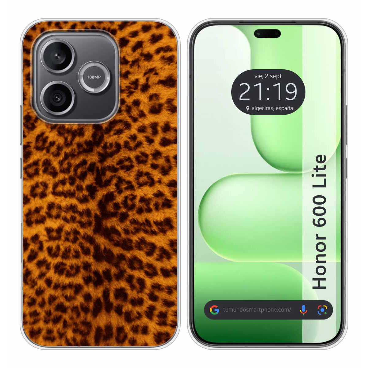 Funda Silicona para Huawei Honor 600 Lite 5G...