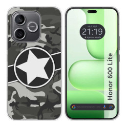 Funda Silicona para Huawei Honor 600 Lite 5G diseño...