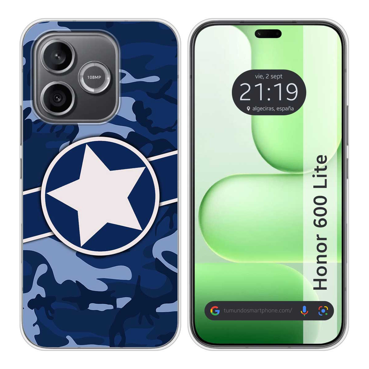 Funda Silicona para Huawei Honor 600 Lite 5G...