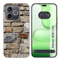 Funda Silicona para Huawei Honor 600 Lite 5G diseño...