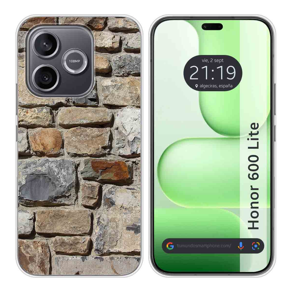Funda Silicona para Huawei Honor 600 Lite 5G...