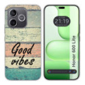 Funda Silicona para Huawei Honor 600 Lite 5G diseño Madera 01 Dibujos