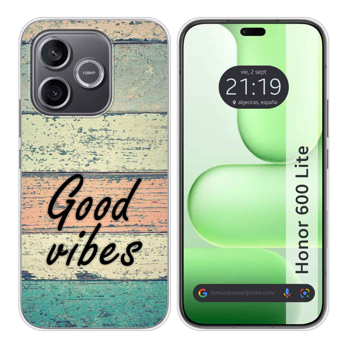 Funda Silicona para Huawei Honor 600 Lite 5G...