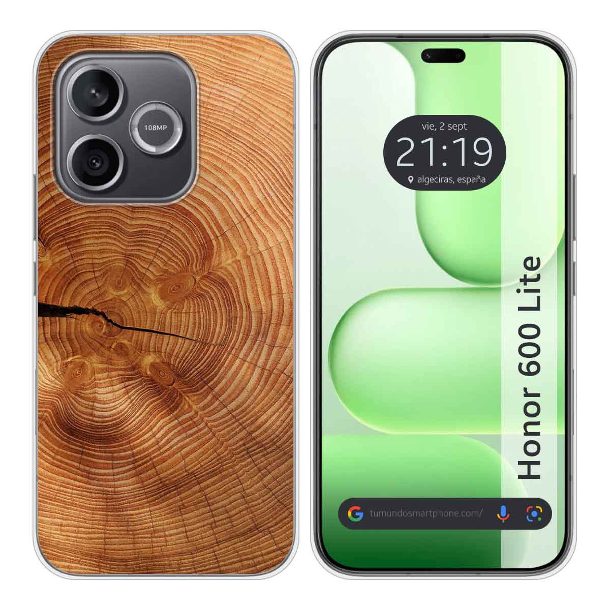 Funda Silicona para Huawei Honor 600 Lite 5G...
