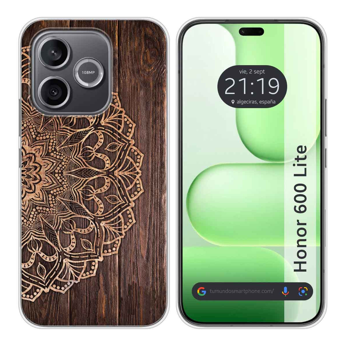 Funda Silicona para Huawei Honor 600 Lite 5G...